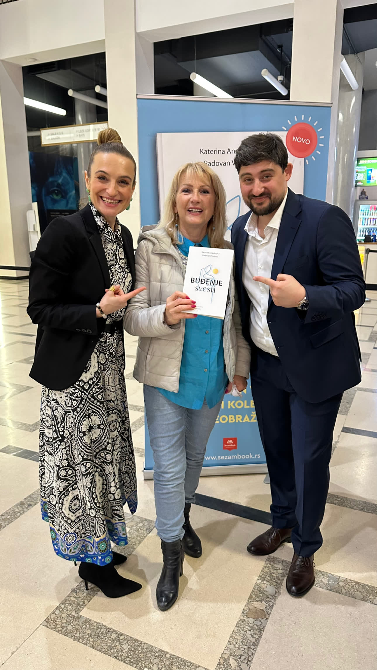 Promotion of the Serbian edition Budjenje svesti by Katerina Angelovska and Radovan Vitosevic, Belgrade 2023