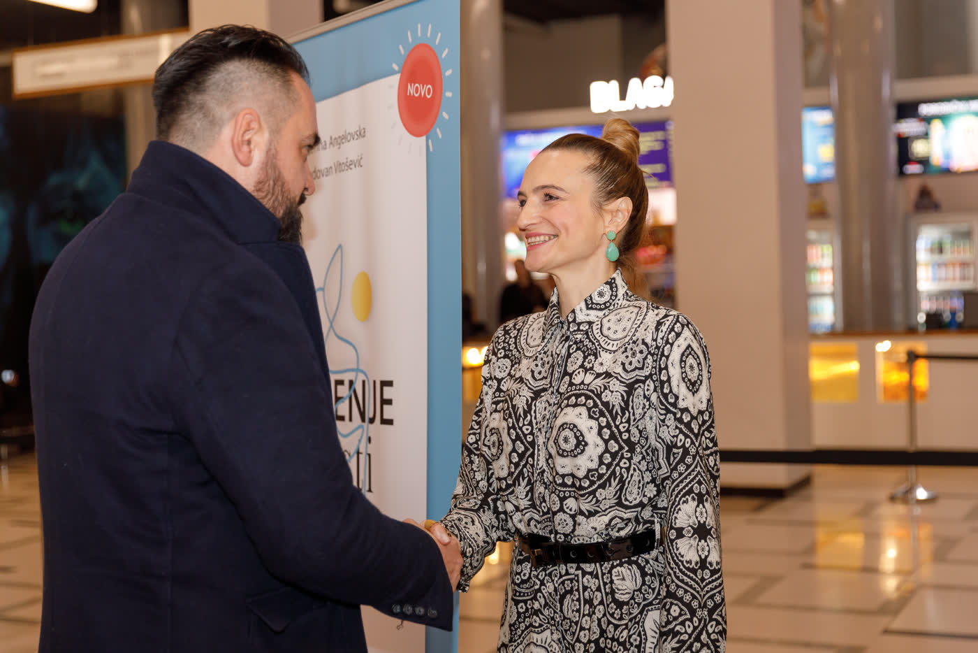 The authors presenting the Serbian edition in Belgrade, January 2023