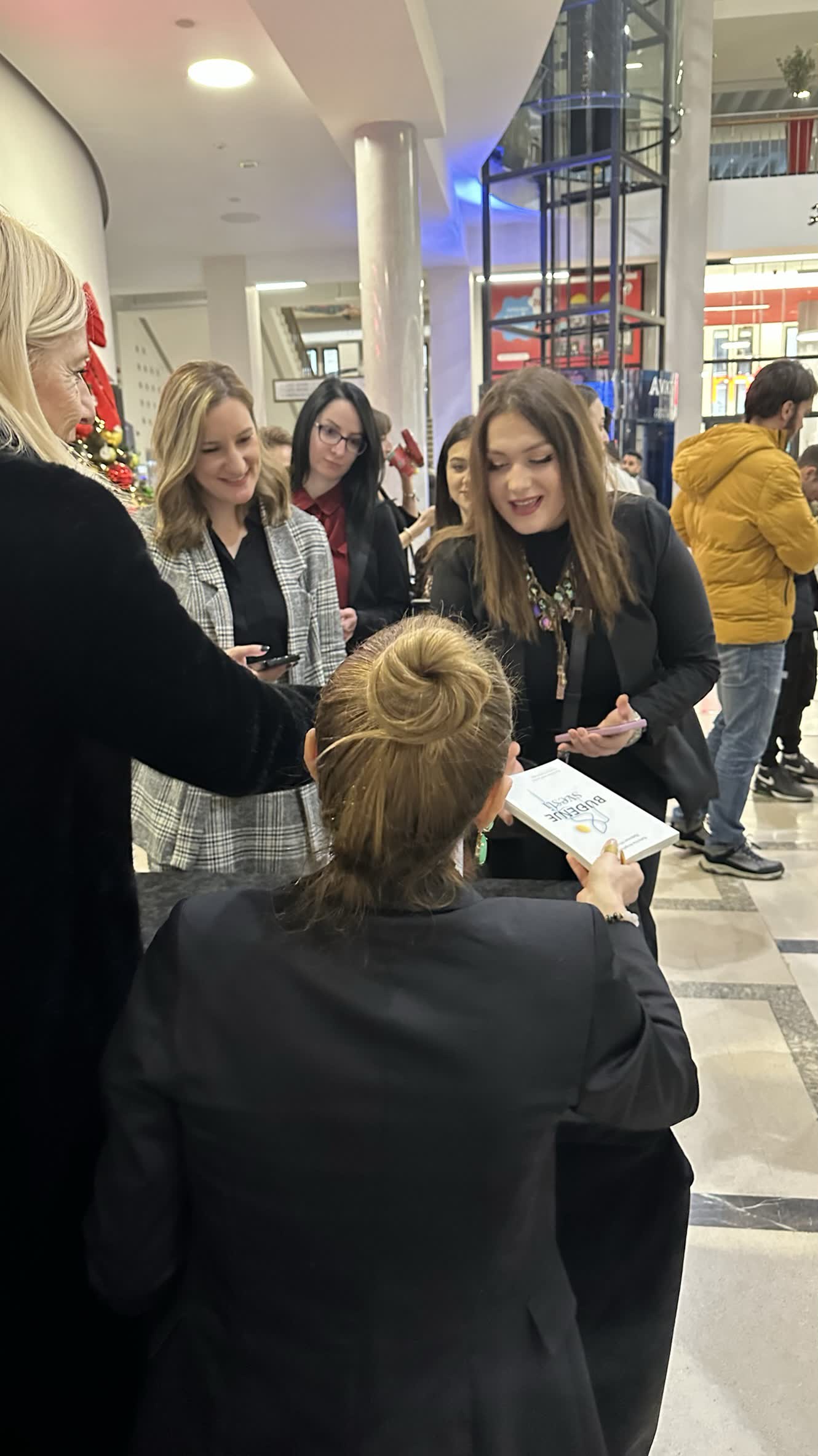 Audience at the Budjenje svesti promotion in Belgrade, 2023