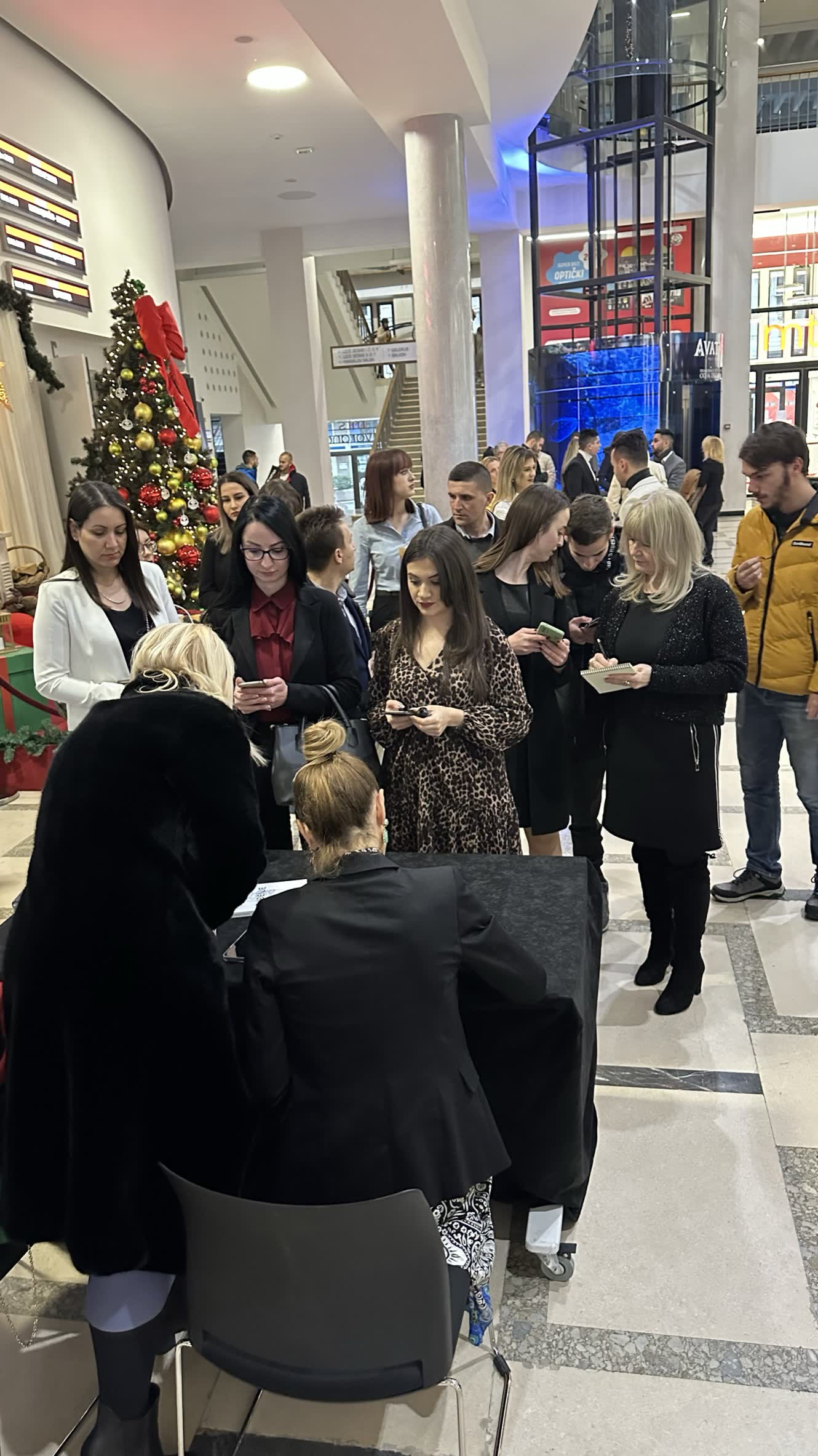 The authors presenting the Serbian edition in Belgrade, January 2023