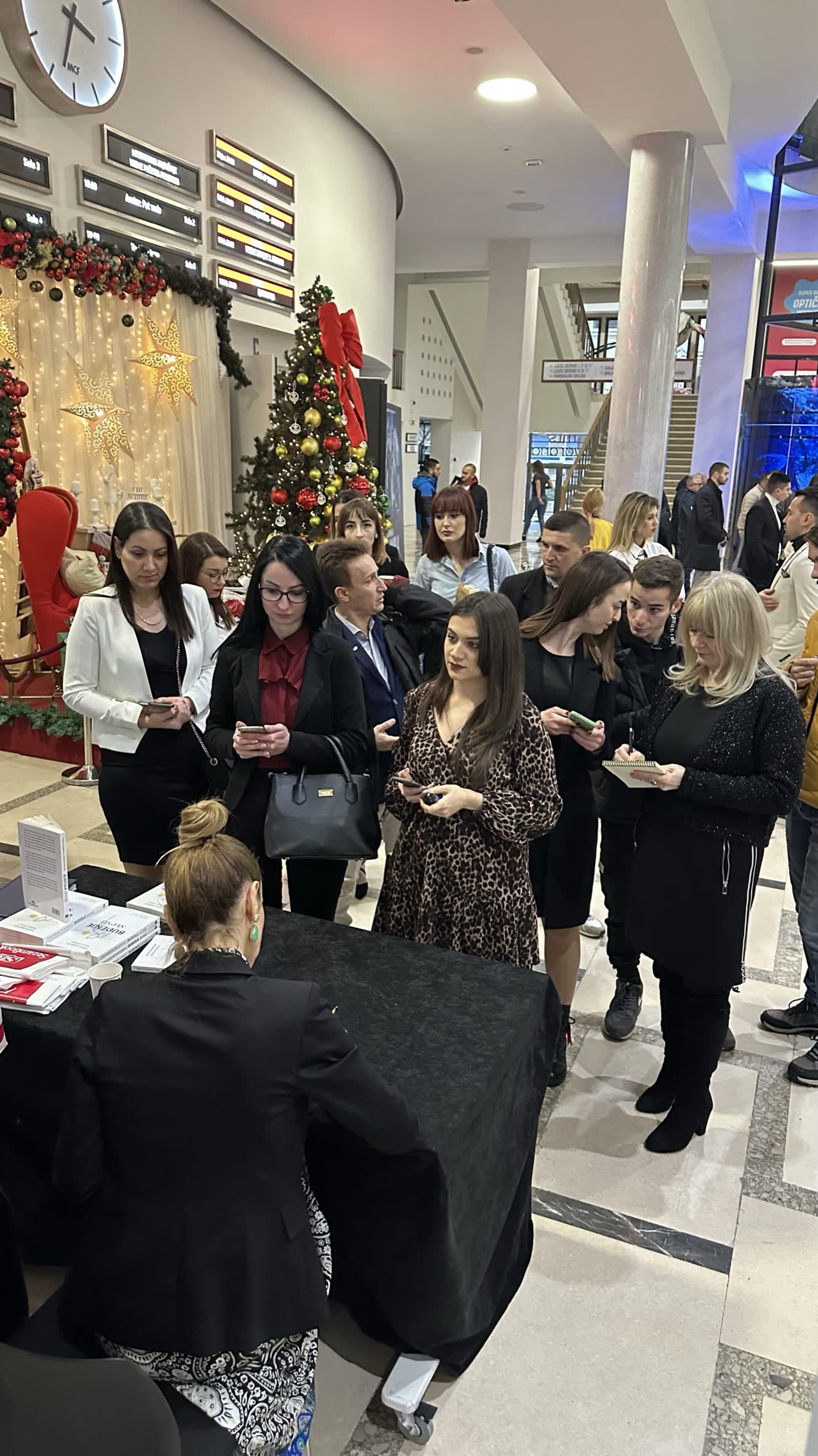 Audience at the Budjenje svesti promotion in Belgrade, 2023