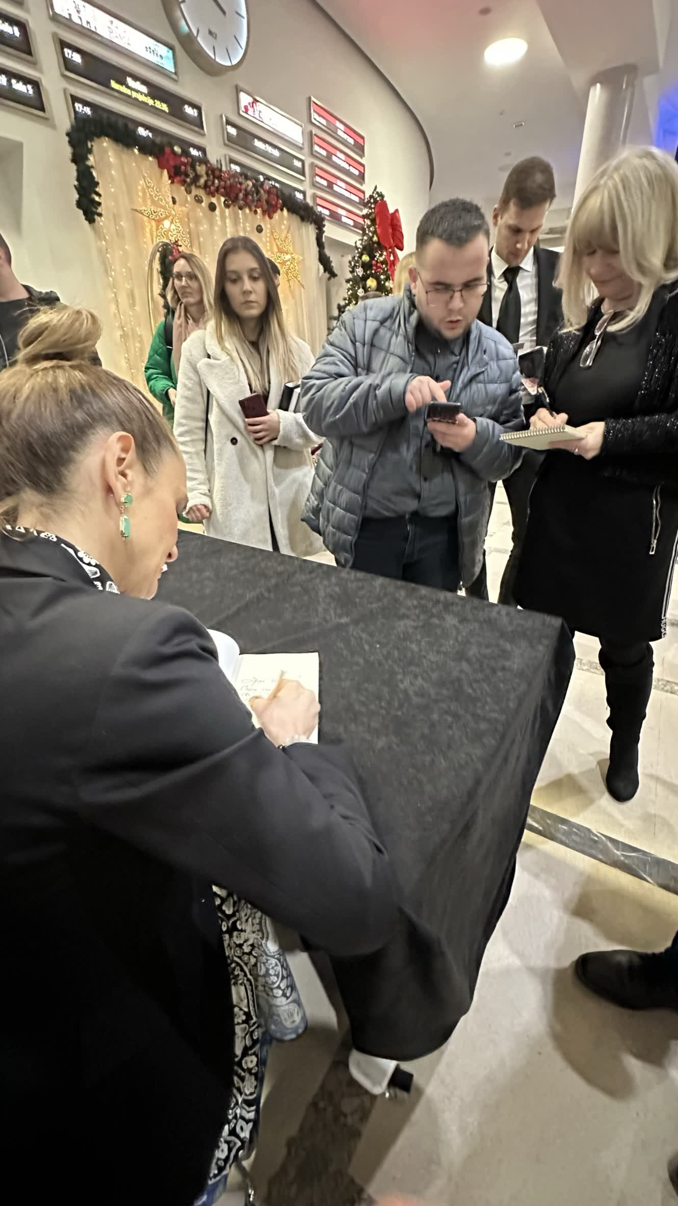 The authors presenting the Serbian edition in Belgrade, January 2023