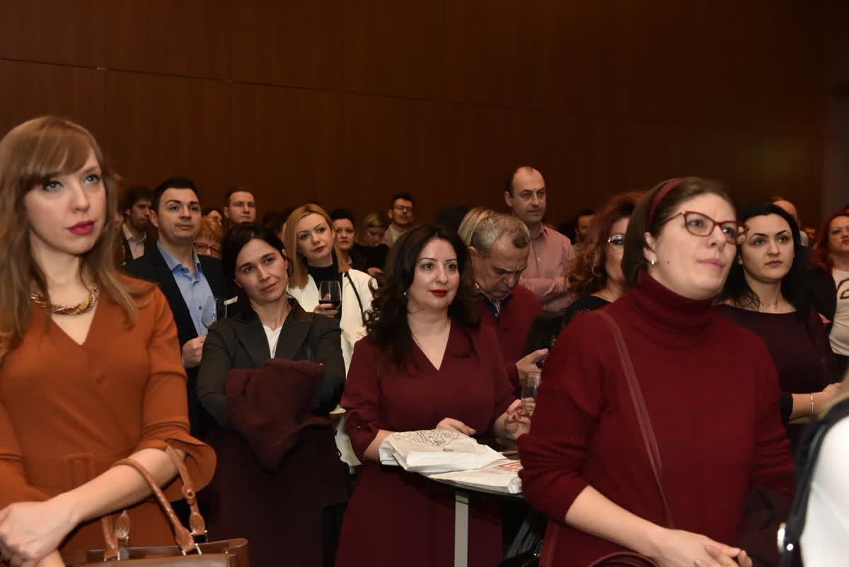 Guests at the Skopje book promotion of Awakening Consciousness by Katerina Angelovska and Radovan Vitosevic