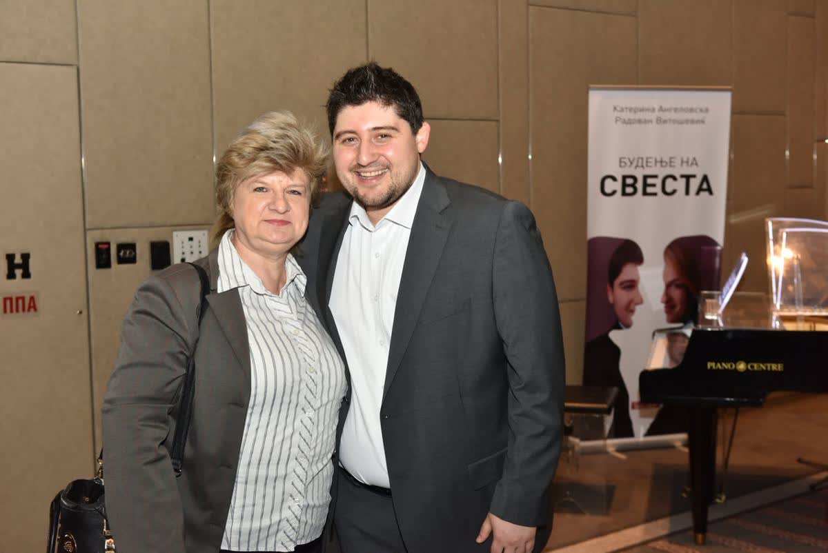 Guests at the Skopje book promotion of Awakening Consciousness by Katerina Angelovska and Radovan Vitosevic