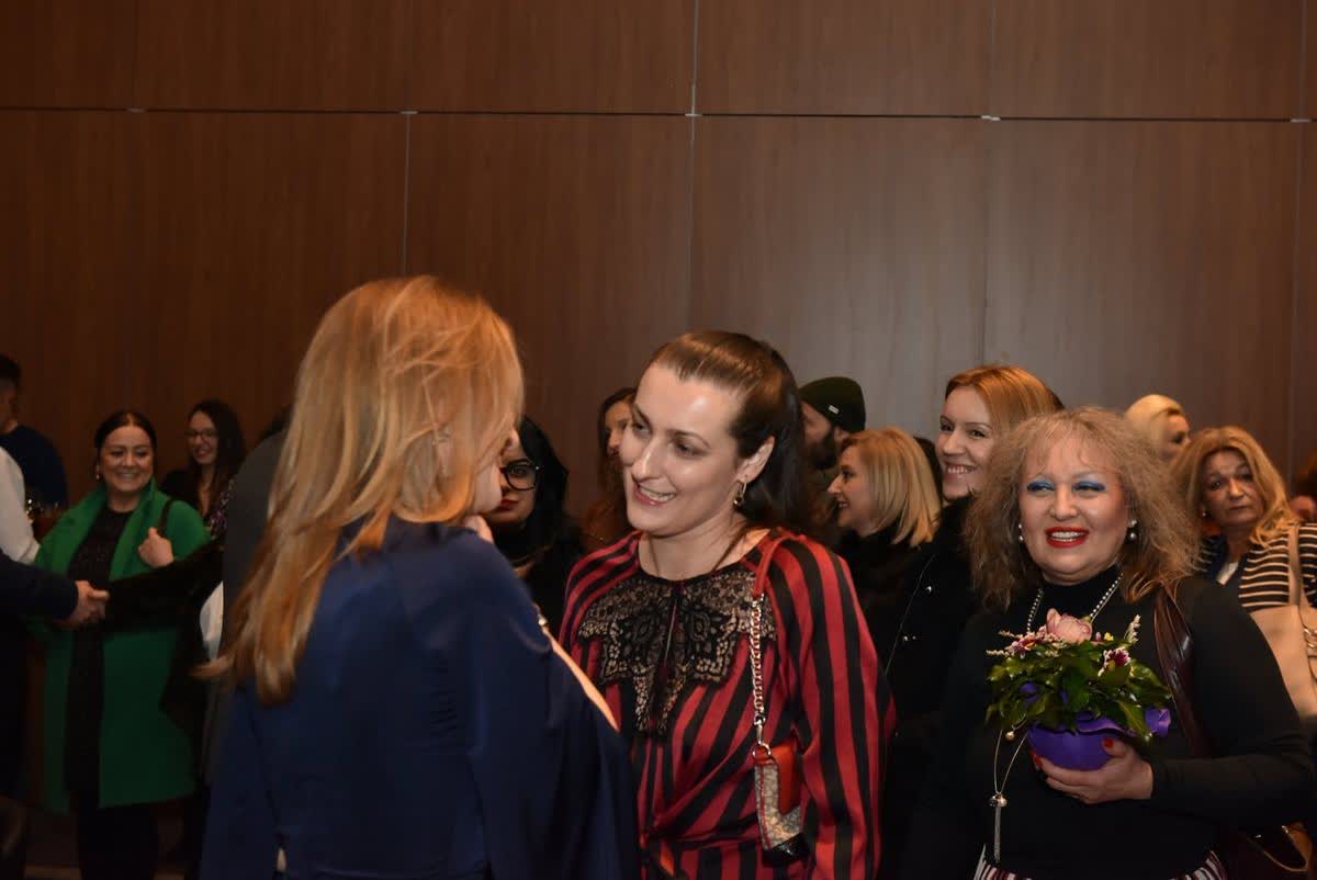 Guests at the Skopje book promotion of Awakening Consciousness by Katerina Angelovska and Radovan Vitosevic