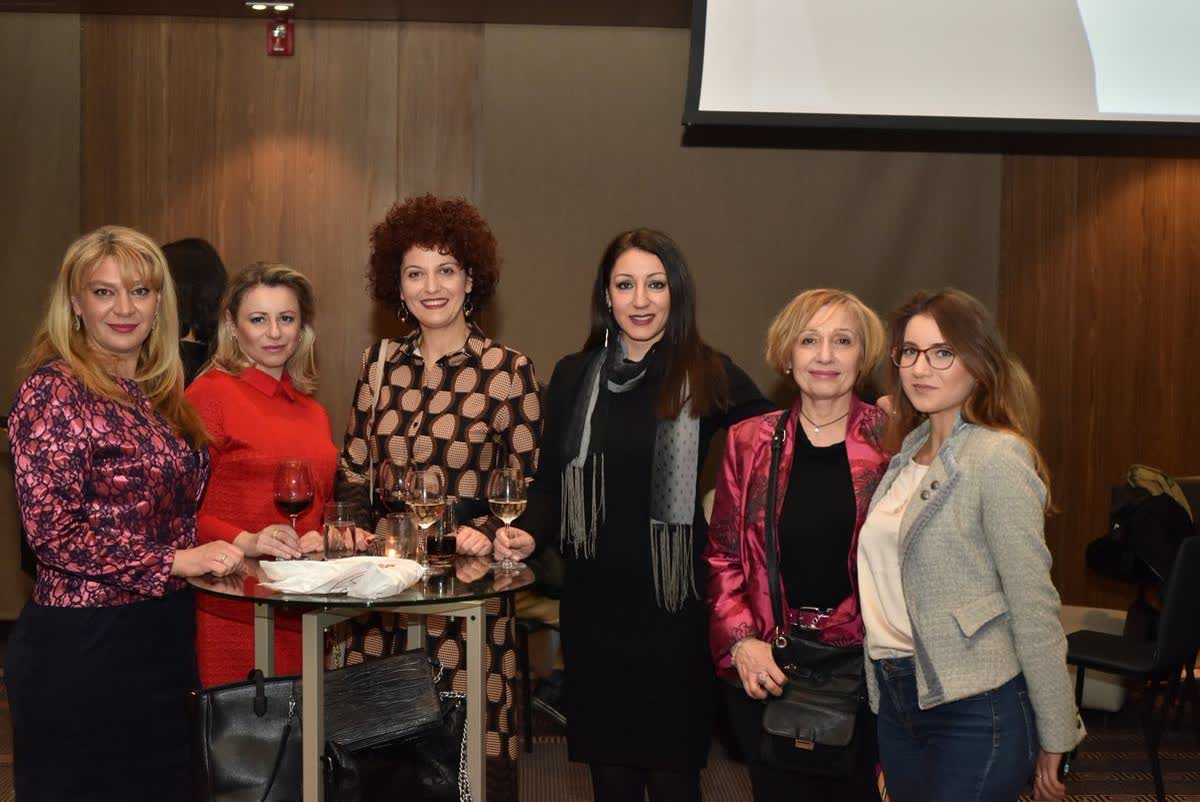 The authors presenting Awakening Consciousness in Skopje, February 2019
