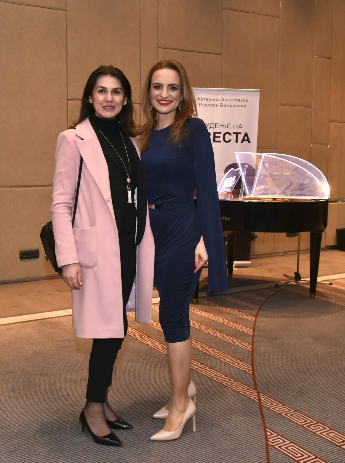 Guests at the Skopje book promotion of Awakening Consciousness by Katerina Angelovska and Radovan Vitosevic