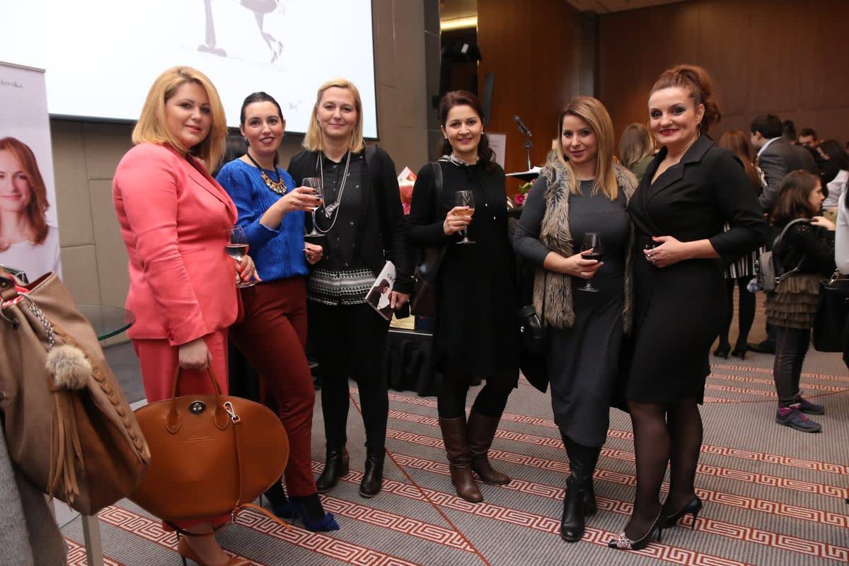 The authors presenting Awakening Consciousness in Skopje, February 2019