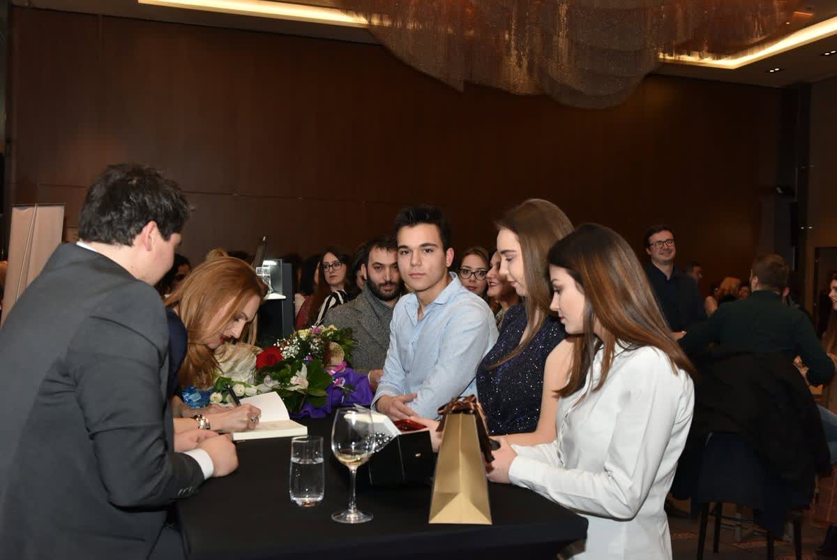 Guests at the Skopje book promotion of Awakening Consciousness by Katerina Angelovska and Radovan Vitosevic