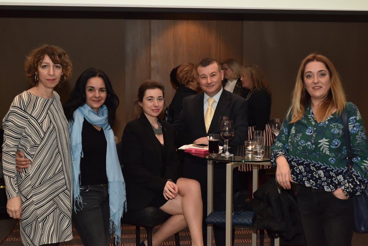Katerina Angelovska and Dr. Radovan Vitosevic at the Skopje promotion of Awakening Consciousness, 2 February 2019
