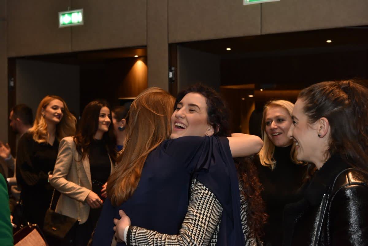 Guests at the Skopje book promotion of Awakening Consciousness by Katerina Angelovska and Radovan Vitosevic