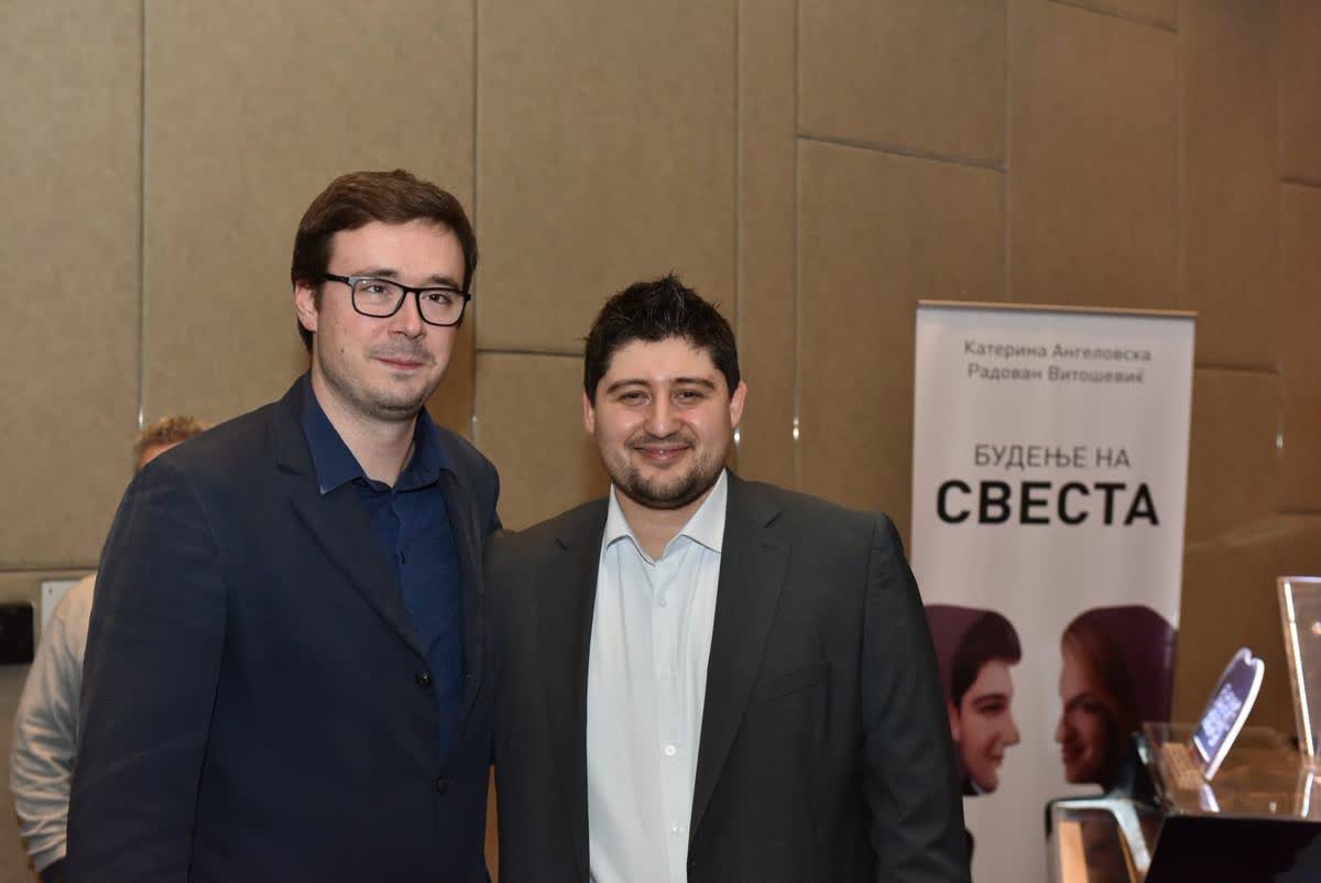 Promotion of the bestseller Awakening Consciousness (Budenje na svesta) in Skopje, 2019