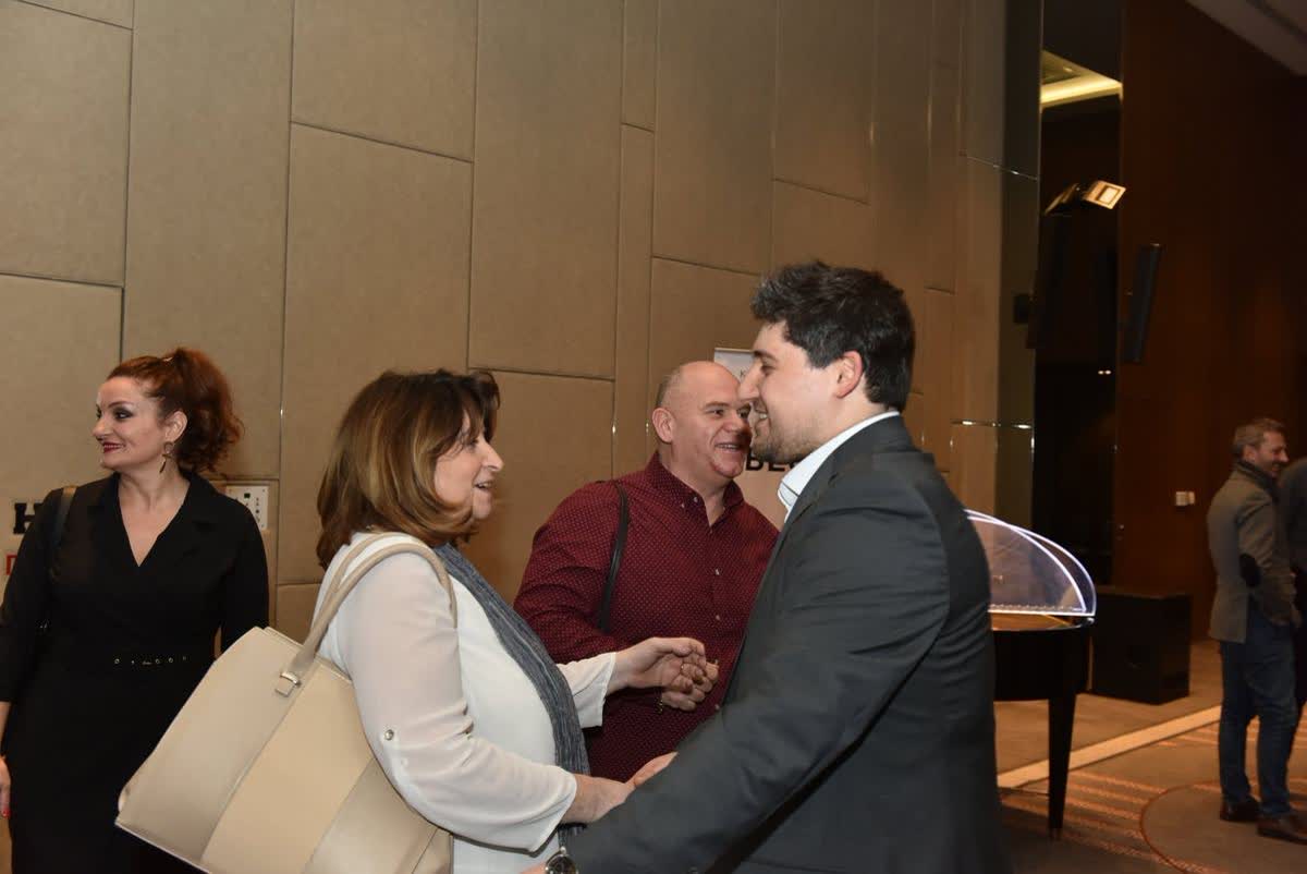 Guests at the Skopje book promotion of Awakening Consciousness by Katerina Angelovska and Radovan Vitosevic